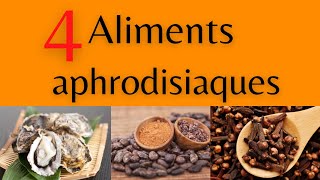 Voici les 4 aliments aphrodisiaques les plus PUISSANTS💪 [upl. by Desirae]