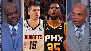 Inside the NBA reacts to Nuggets vs Suns Game 4 Highlights  2023 NBA Playoffs [upl. by Alolomo]