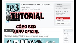 TUTORIAL Cómo ser ser ARMY oficial [upl. by Oileduab731]