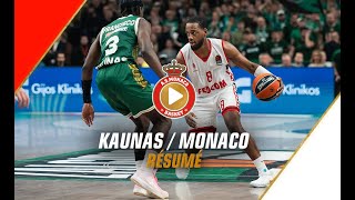 Kaunas  Monaco AfterMovie EUROLEAGUE [upl. by Berton498]