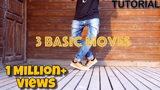 3 Basic Dance Moves For Beginners Footwork Tutorial  Part  2 [upl. by Esmaria]