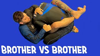 Martinez brothers JiuJitsu showdown ends in a rear triangle for Phil [upl. by Eslud256]