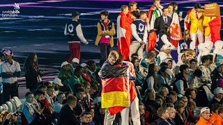 WorldSkills 2024  Das TischlerSchreinerNationalteam in Lyon Abschlusszeremonie [upl. by Mercorr]