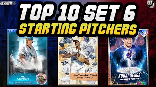 TOP 10 STARTING PITCHERS  MLB The Show 23 Diamond Dynasty [upl. by Eiramnwad]