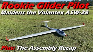 Volantex ASW28 Glider Maiden [upl. by Ydnal]