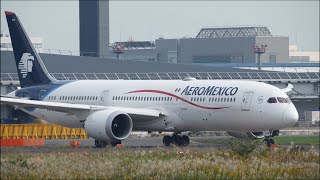 Aeromexico Boeing 7879 XADHN Takeoff from Narita 16R  NRTRJAA [upl. by Spooner219]