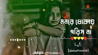 Pagol Mon Lofi পাগল মন সব করিস প্রেম করিস না slowedreverb Bangla songs Lofi 🥀 4 [upl. by Ysteb]