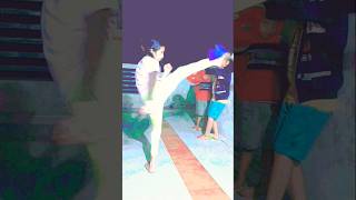 Continue 360Kicks By Little GirlTaekwondo 👍🙏🤸 shorts [upl. by Telocin]