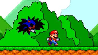 SONICEXE IS NOW GOING AFTER MARIO Interdimensional Chaos [upl. by Retsek]