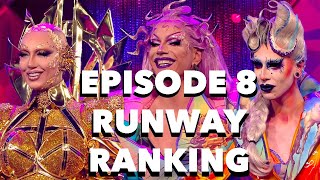 EPISODE 8 RUNWAY RANKING  DRAG RACE HOLLAND SEASON 2 GRAND FINAL [upl. by Johnston748]