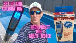 Hach Pocket Pro  Setup amp Calibration [upl. by Steere]