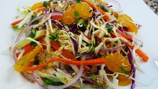 Easy Chinese Salad cabbage salad how to cook chinese [upl. by Heath600]