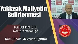 Yaklaşık Maliyetin Belirlenmesi [upl. by Eillil939]