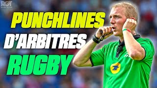 Les meilleures PUNCHLINES des arbitres de RUGBY [upl. by Eilyr320]