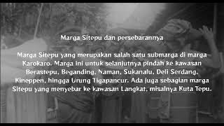 TUGAS BAHASA INDONESIASEJARAH MARGA SITEPU [upl. by Kama451]