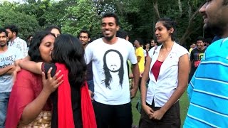 Kiss of Love Protest in Chennai IIT Chennai City  Must Watch [upl. by Otaner172]