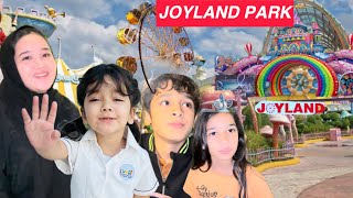 JOYLAND park  hmary new city ka sb sy bara park  Sitara Yaseen vlog [upl. by Nairred]