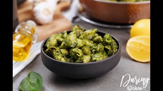 Vegan Spinach Pesto Pasta [upl. by Esiuqram]