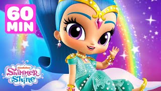 Shines Best Magical Genie Moments 🌈 w Shimmer amp Leah  1 Hour Compilation  Shimmer and Shine [upl. by Noinatrad255]