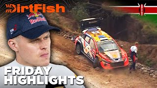 Hyundai Disaster WRC Safari Rally Kenya 2024 Friday Highlights [upl. by Zechariah606]