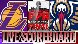 Pelicans vs Lakers LIVE Scoreboard [upl. by Kinnard]