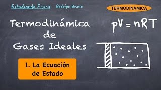 Termodinámica de gases ideales 1  Ecuación de estado [upl. by Adaval811]