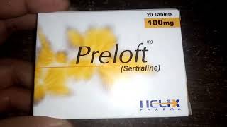 Preloft tablet uses in urdu  Sertraline uses in urdu  Preloft 50mg 100mg 25mg tablet Side effects [upl. by Akenit597]