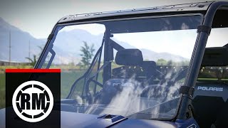 Tusk Removable Full Windshield  Polaris Ranger 1000 [upl. by Anileuqcaj]