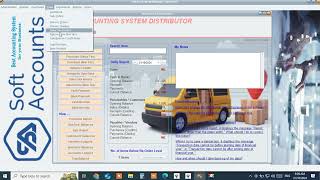 Soft Accounts Distributor Software Demo [upl. by Swane]