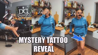 Mystery Tattoo reveal 😱 i cant believe he did this [upl. by Gavette179]