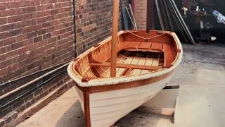 Traditional Clinker Construction Episode 4 Setting Up Part 2 [upl. by Nylhtak]