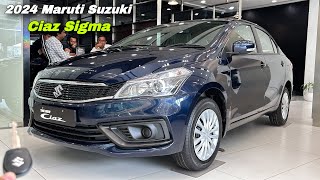 Maruti Suzuki Ciaz Sigma 2024 Price amp Features ❤️ 2024 Ciaz Base Model [upl. by Melc]