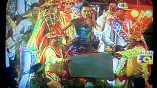 lectura del decreto por la reina del carnaval 2010 parte 2 [upl. by Adohr948]