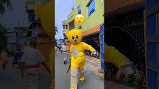 Teddy Bear Smartest🏏Batsman😮😂 teddybear cricket funnyvideo [upl. by Eitsirc28]