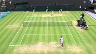 2013 Day 8 Highlights Sabine Lisicki v Kaia Kanepi [upl. by Eimaraj]