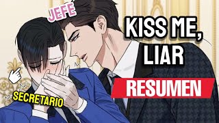 🏳‍🌈KISS ME LIAR🏳‍🌈 Resumen Completo  Lady Ozora [upl. by Leinoto]