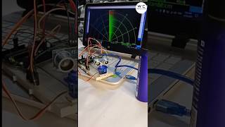 DIY Radar System with Arduino amp Ultrasonic Sensor  Build Your Own Radar shorts arduinoproject [upl. by Teloiv701]