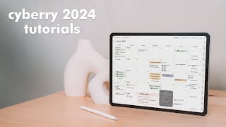 2024 Cyberry Digital Planners  Setup Guide amp Tutorials [upl. by Haiasi471]