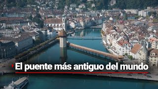 El puente más antiguo del mundo es de madera y mide más de 200 metros [upl. by Lielos]