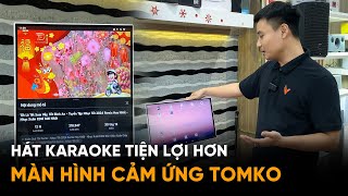 Chiếc Màn Hình KHÔNG THỂ THIẾU Cho Các Dòng Loa Karaoke Di Động Tomko GoWithMe [upl. by Schinica322]