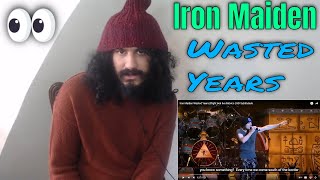 First Time Hearing Iron Maiden  Wasted Years Flight 666 live México [upl. by Simaj]