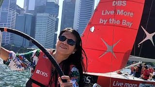 Virgies Vlog is live DBS Sailing at the Bay Singapore [upl. by Nicolis746]