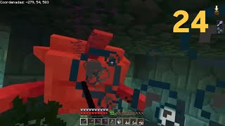 ASI consegui LAS ESPONJAS en MINECRAFT  Episodio 24 Minecraft Survival [upl. by Osterhus30]