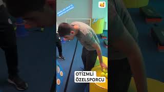 OTİZMLİ ÖZEL SPORCUM ERİM İLE KOORDİNASYON👏🥰👍 [upl. by Aneleve306]