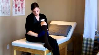 How to put on and take off compression stockings [upl. by Truda]