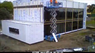 Caulfield Offices  Time Lapse Construction 2013 [upl. by Attegroeg]