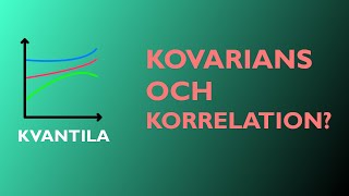 Vad är kovarians och korrelation [upl. by Andres]