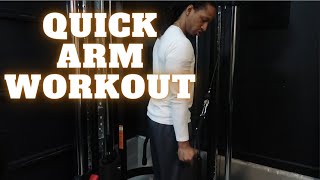 INSPIRE FTXC HOME GYM  QUICK ARM WORKOUT [upl. by Huberty728]