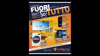 UNIEURO VOLANTINO  OFFERTE VALIDE DAL 2 AL 24 GENNAIO 2018 [upl. by Thordia]