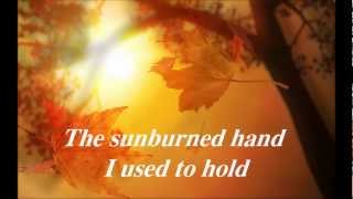 Eric Clapton  Autumn Leaves with lyrics [upl. by Aidyl]